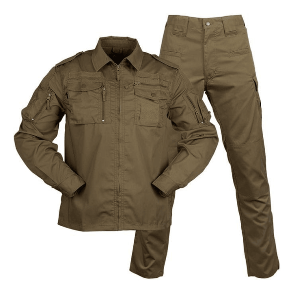 728 Tactical Suit Dark Brown – Durable Military-Grade Suit