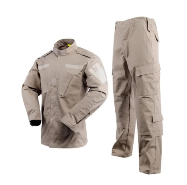 ACU Chinese Collar Tactical Suit – Durable Military-Style Combat Uniform