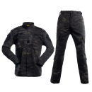 ACU Chinese Collar Tactical Suit – Durable Military-Style Combat Uniform