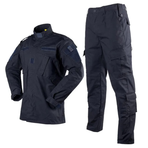 ACU Chinese Collar Tactical Suit – Durable Military-Style Combat Uniform