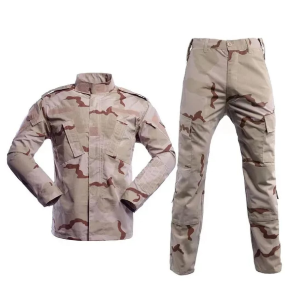 ACU Chinese Collar Tactical Suit – Durable Military-Style Combat Uniform