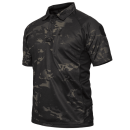 Quicky Dry Short Sleeves Polo T-Shirt Plain Turn Down Multicam – Stylish and breathable polo t-shirt for all-day comfort.