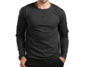 Black Long-Sleeved Tactical T-Shirt with durable design and functional pockets
