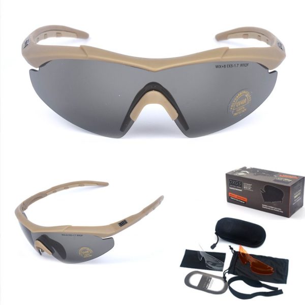 Grey 5.11 Tactical Glasses with durable frame and UV protection