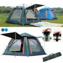 Spacious camping tent for 5-6 people, waterproof and easy to set up