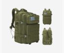 Army Green Tactical USA Backpack with multiple compartments and MOLLE system