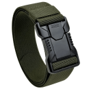 Army Green Elastic Quick Release Tactical Belt for Men and Women