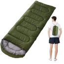 Army Green Tactical Sleeping Bag – All-Weather Survival Gear
