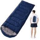 Blue Tactical Sleeping Bag for outdoor camping, survival, and military use