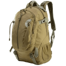 Coyote Brown Outdoor Sports Backpack – High Capacity, Anti-Splash Oxford Material