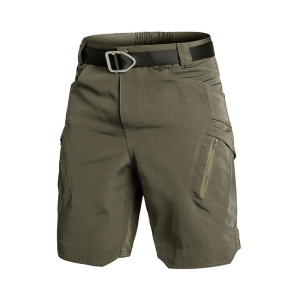Military Green IX9 Tactical Short with multiple utility pockets and durable fabric