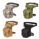 Digital Camouflage Tactical Thigh Pack Pouch 10L – Drop Leg Hiking Bag