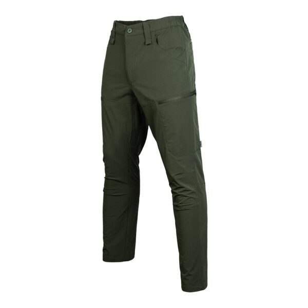 Olive Green FP22225 Spandex Trouser for men
