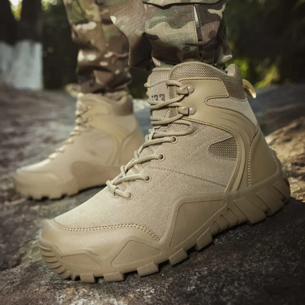 Desert Tan Hiking A533 Tactical Boot - Rugged Outdoor Footwear
