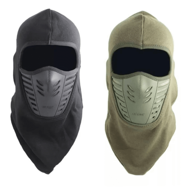 Black Balaclava Face Mask – Full Coverage Breathable Mask for Outdoor Protection
