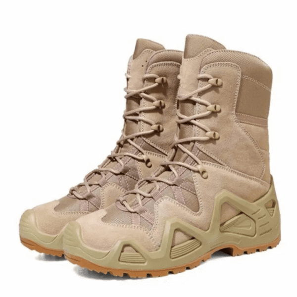 Desert Tan LOWA Tactical Hiking Boot - Rugged, Durable Military-Grade Footwear