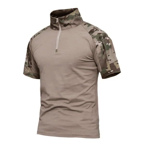 Pavehawk Tactical Zip T-Shirt – Lightweight, Breathable Military Shirt
